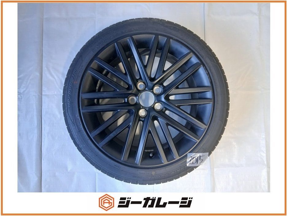 中古 トヨタ純正 クラウン 18インチ アルミホイール＆サマータイヤ 1本