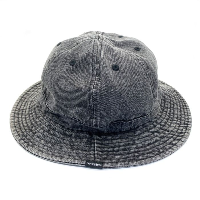CAPTAINS HELM キャプテンズヘルム デニム バケットハット ブラック