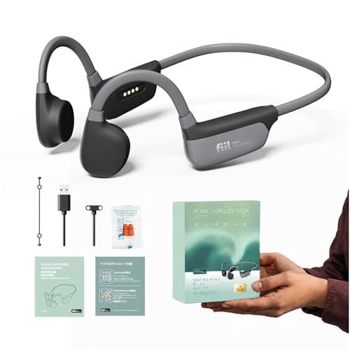FIIL 集音器 骨伝導 高齢者 音声拡大/BT5.3音楽再生機器 【4種類モード&5段階音量調節】 耳を塞がない 騒音を軽減 簡単操作 室内外兼用 父の日/母の日/敬老の日【寄り添いケア、心温まるアイテム】/ 7d86d9a4