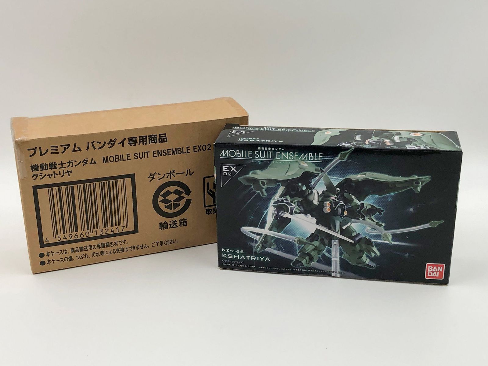 ♪) フィギュア 機動戦士ガンダム MOBILE SUIT ENSEMBLE EX02 クシャトリヤ プレミアムバンダイ限定 [60]