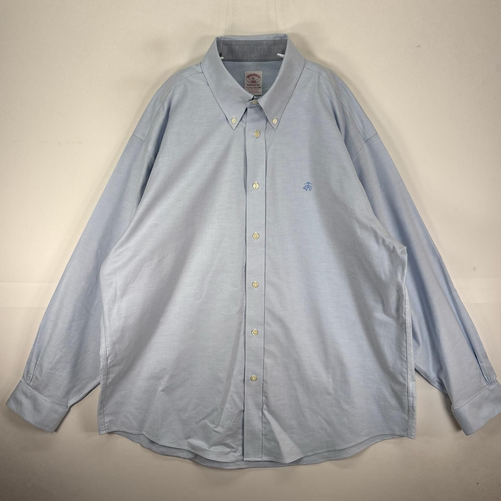 古着 ブルックスブラザーズ Brooks Brothers 長袖シャツ ボタンダウン ワンポイント XL メンズ