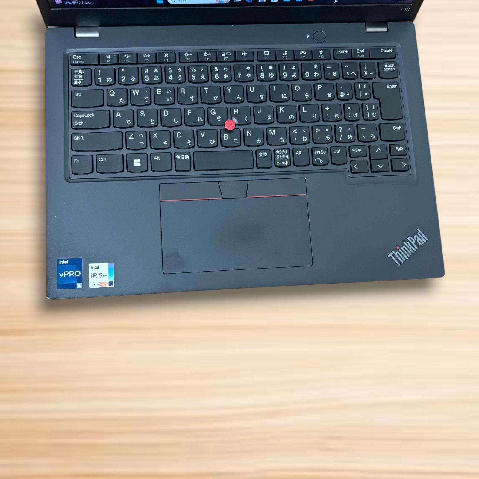 z17 ThinkPad L13 Gen3 12世代 i5 8GBメモリ SSD256GB 13.3型