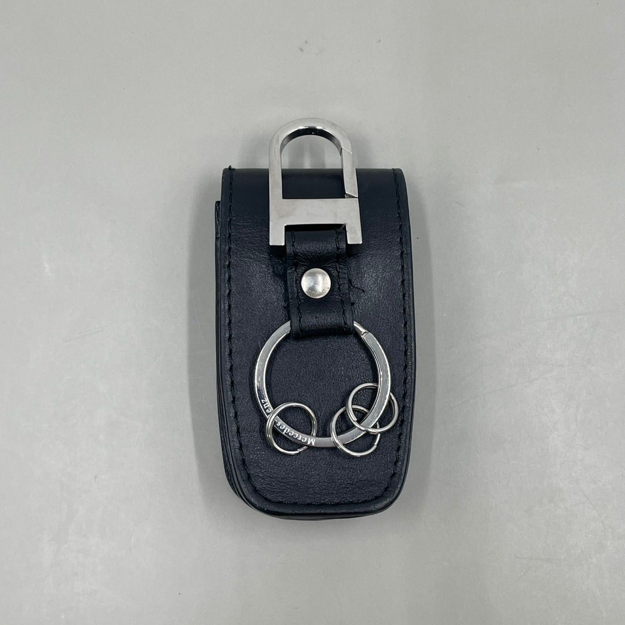 美品 Mercedes-Benz メルセデスベンツ キーケース キーホルダー ロゴ 