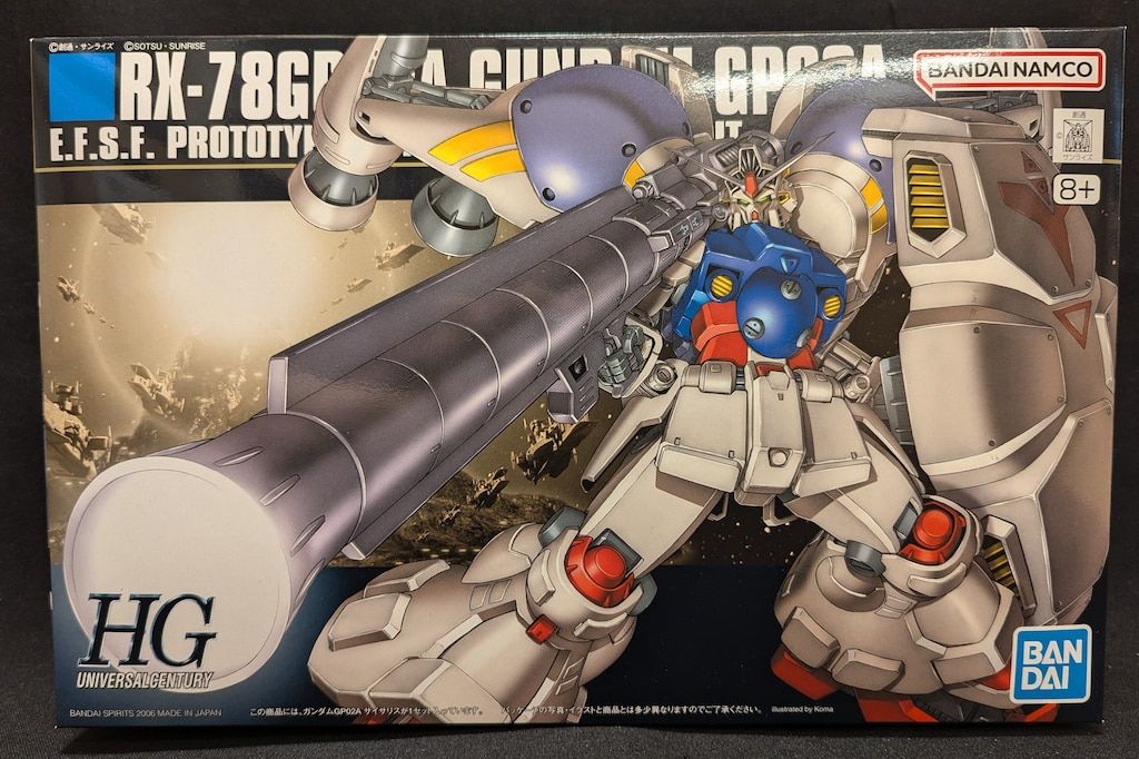 BANDAI SPIRITS HGUC 1/144 バンダイナムコ版 ガンダムGP02A サイサリス 066
