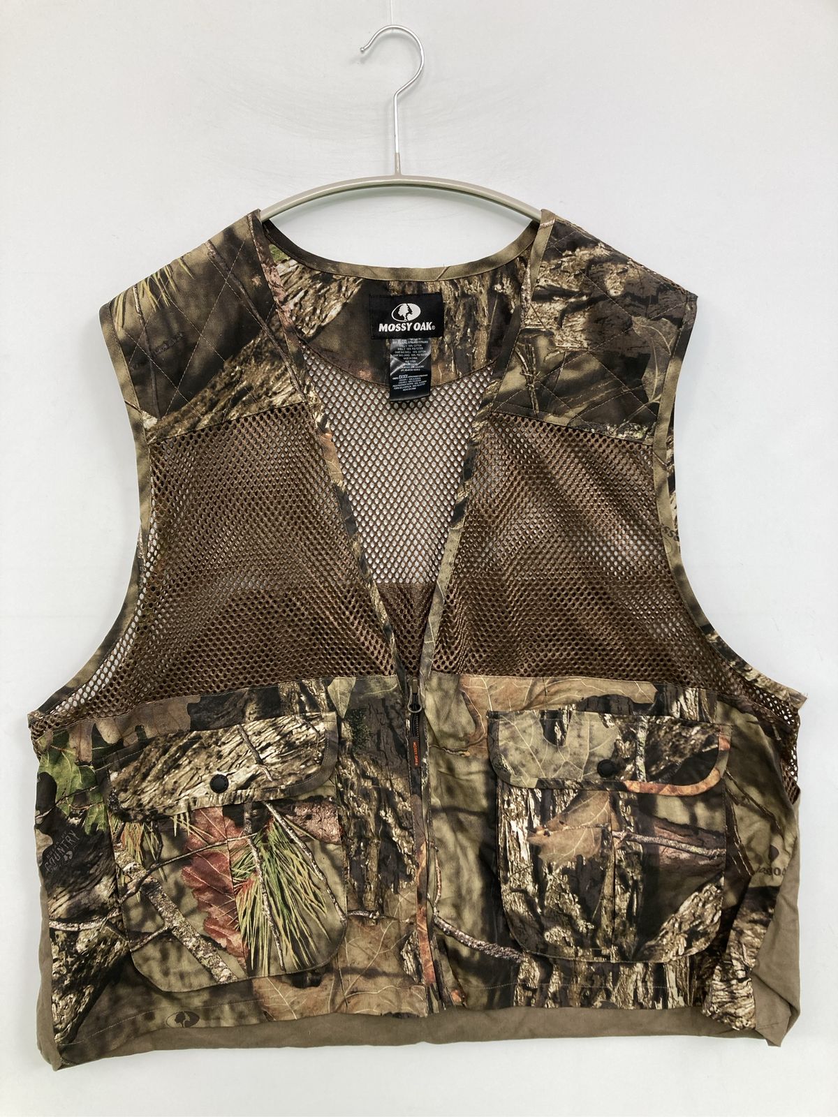 MOSSY OAK モッシーオーク ベスト XL/2XL カーキ カモフラージュ柄