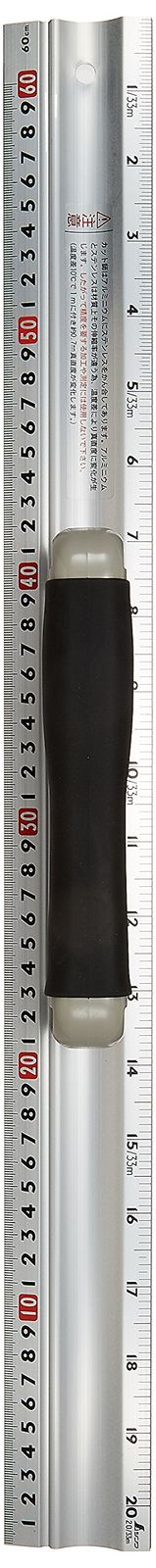 シンワ測定(Shinwa Sokutei) アルミカッター定規 ステン鋼付き カット師 600mm併用目盛 W左基点取手付き 65098(沖縄・離島の方発送不可）) 85a42bba