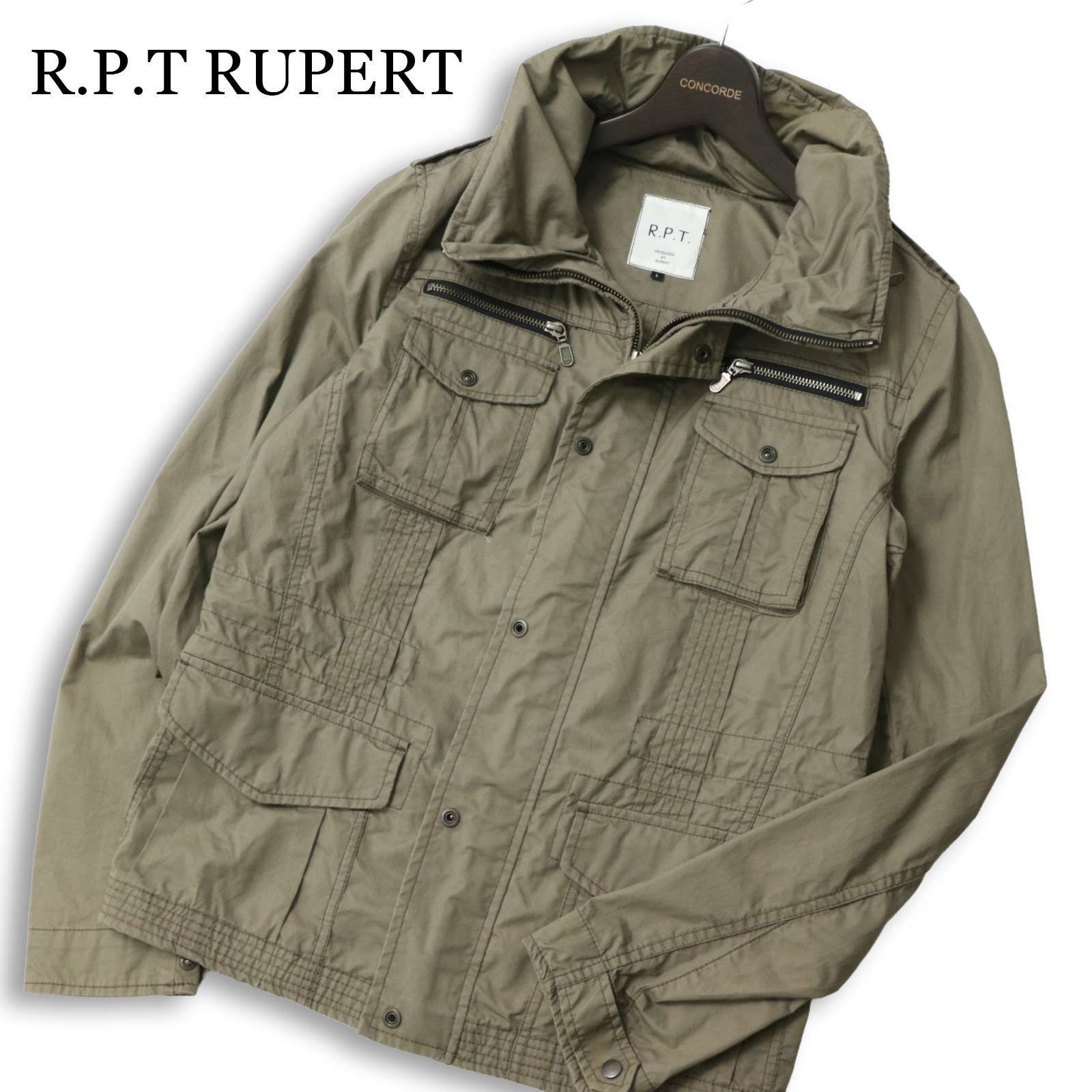 R.P.T RUPERT ルパート 通年☆ M-65 ミリタリー フィールド ジャケット 