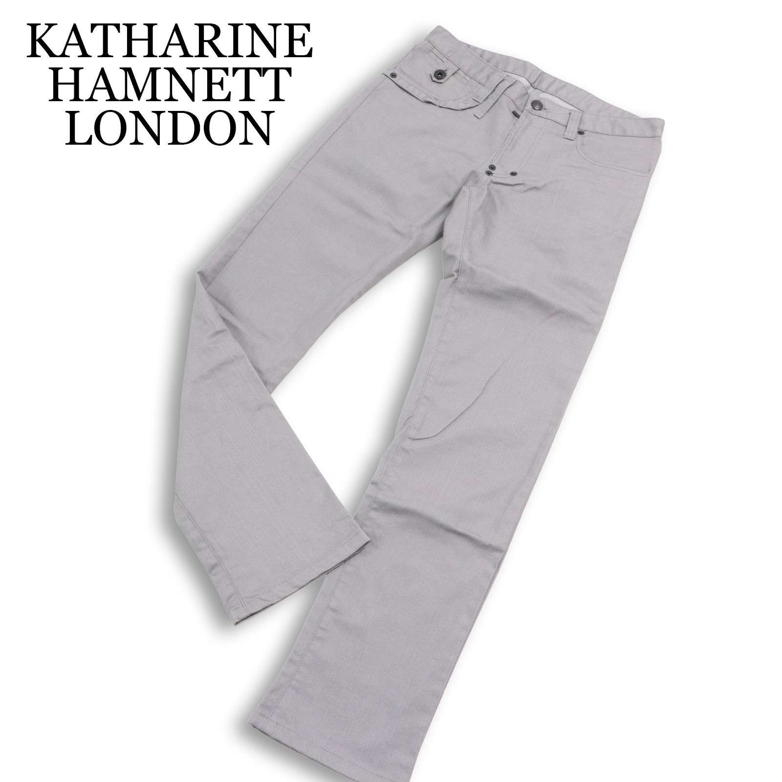 KATHARINE HAMNETT LONDON キャサリン ハムネット スリム シューカット