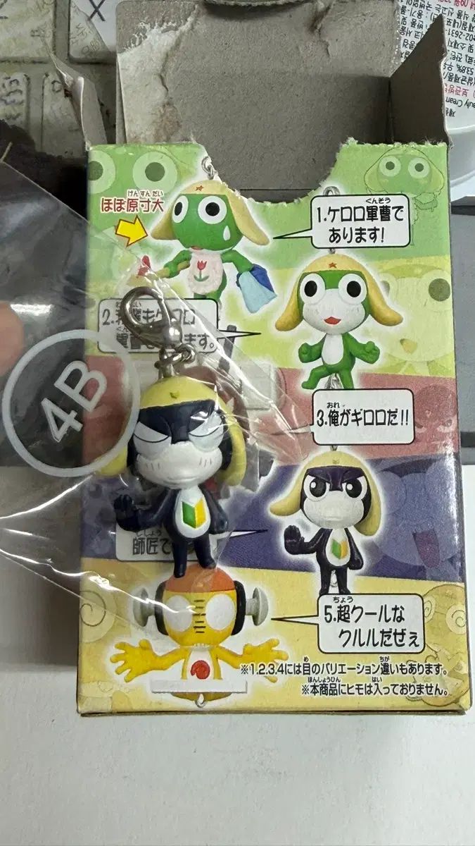 カエル 中尉 ケロロ タママ キーホルダー フィギュア