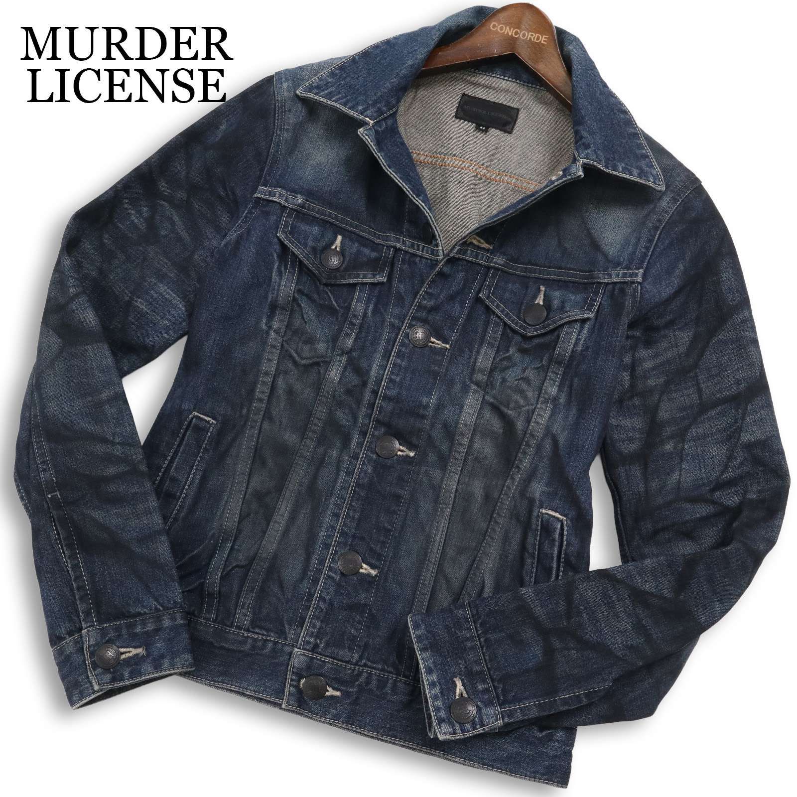 MURDER LICENSE マーダーライセンス 山羊革ライダースジャケット