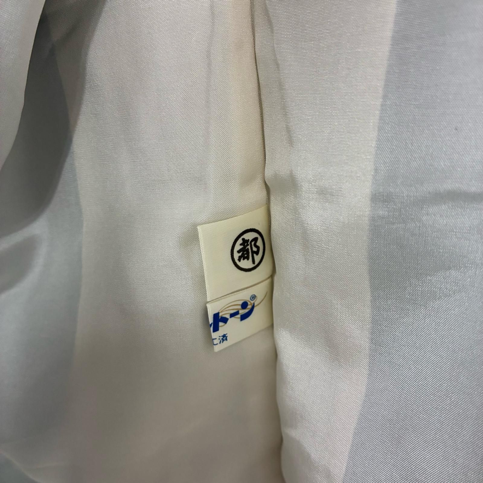付下げ 友禅 裄67 上品な染め パールトーン 紋無し 正絹 着物 MK-4055