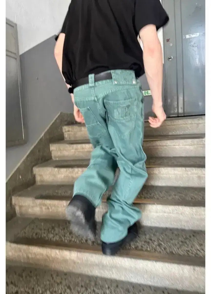 新品)プラスチックプロダクト MPa CALF POCKET PANTS パンツ ズボン