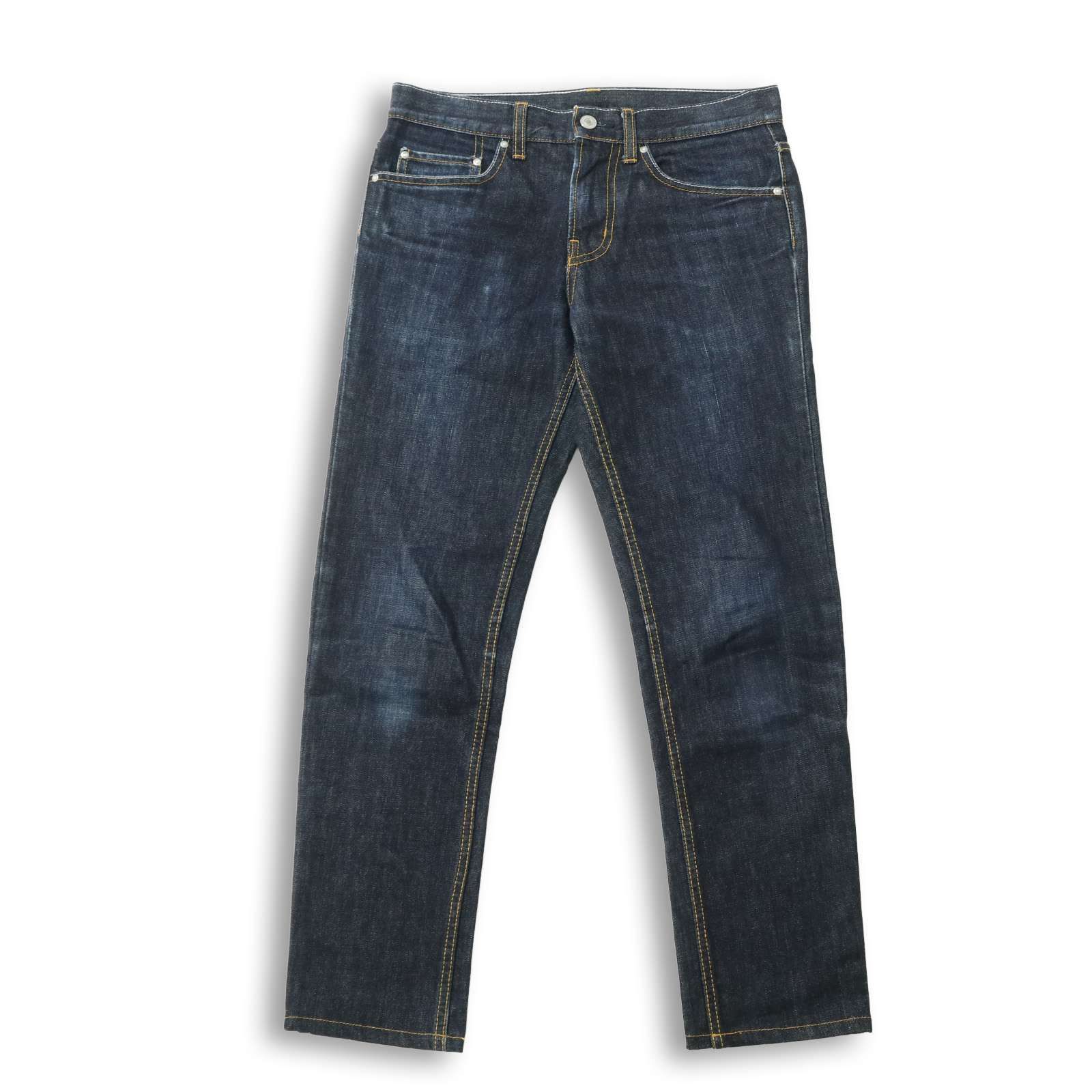 Iroquois イロコイ USED加工☆ スリム デニム パンツ ジーンズ Sz.0 