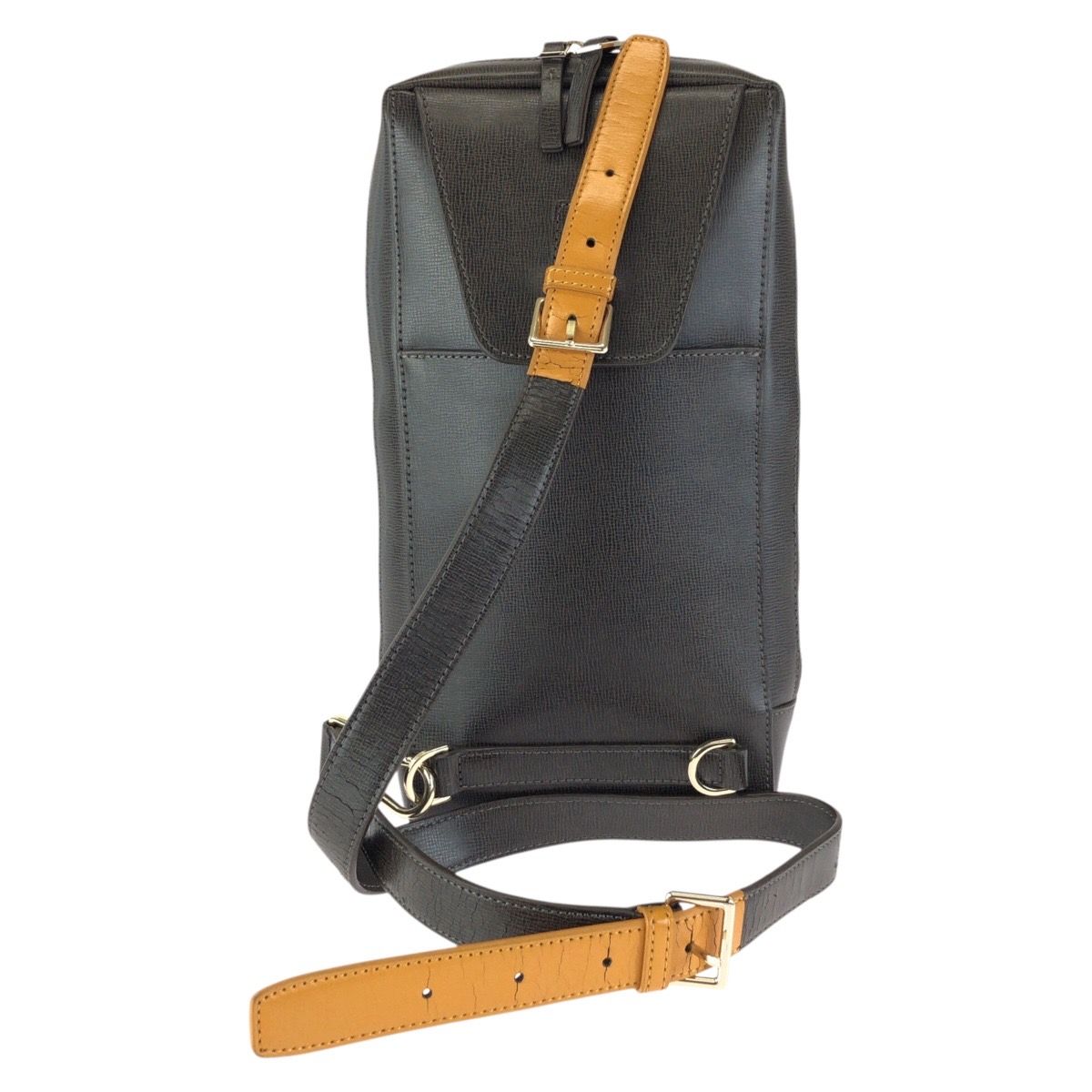 Paul Smith ポール スミス カラードチップレザー ブラウン オレンジ