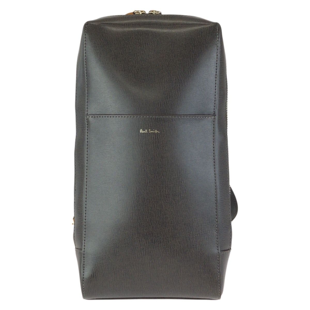Paul Smith ポール スミス カラードチップレザー ブラウン オレンジ