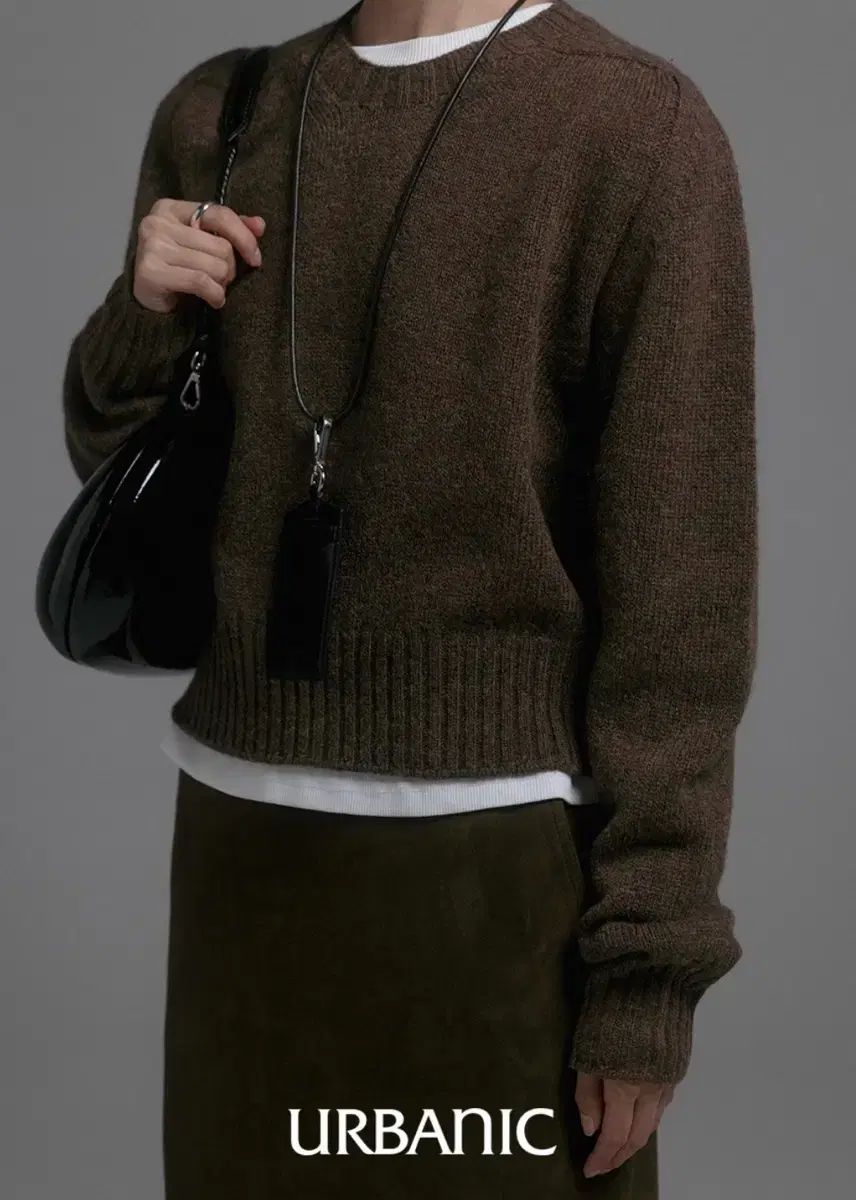 Urbanic30 アーバニック30 リックビー ニット カーキブラウン