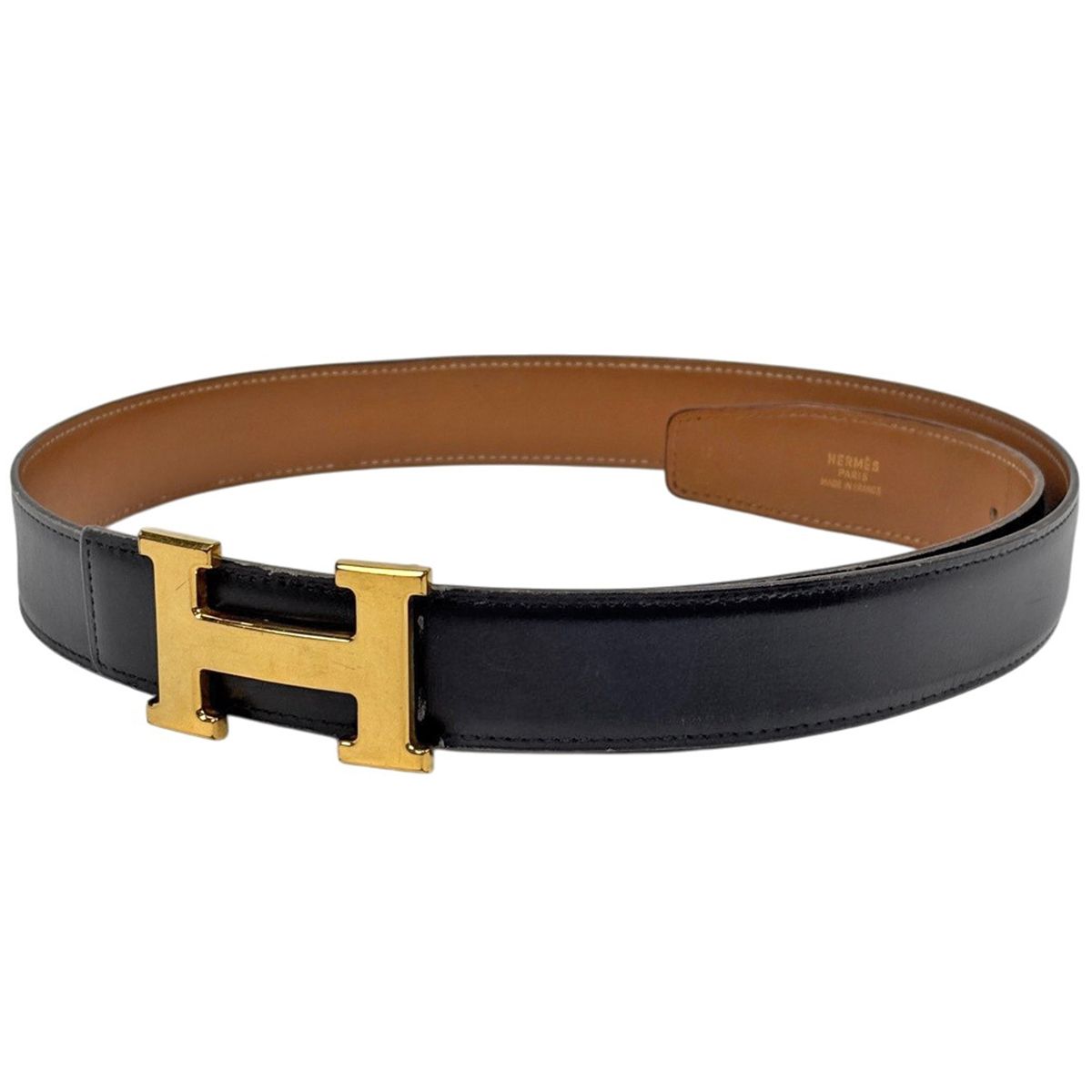エルメス HERMES コンスタンス リバーシブル Hベルト 〇X刻印 ベルト