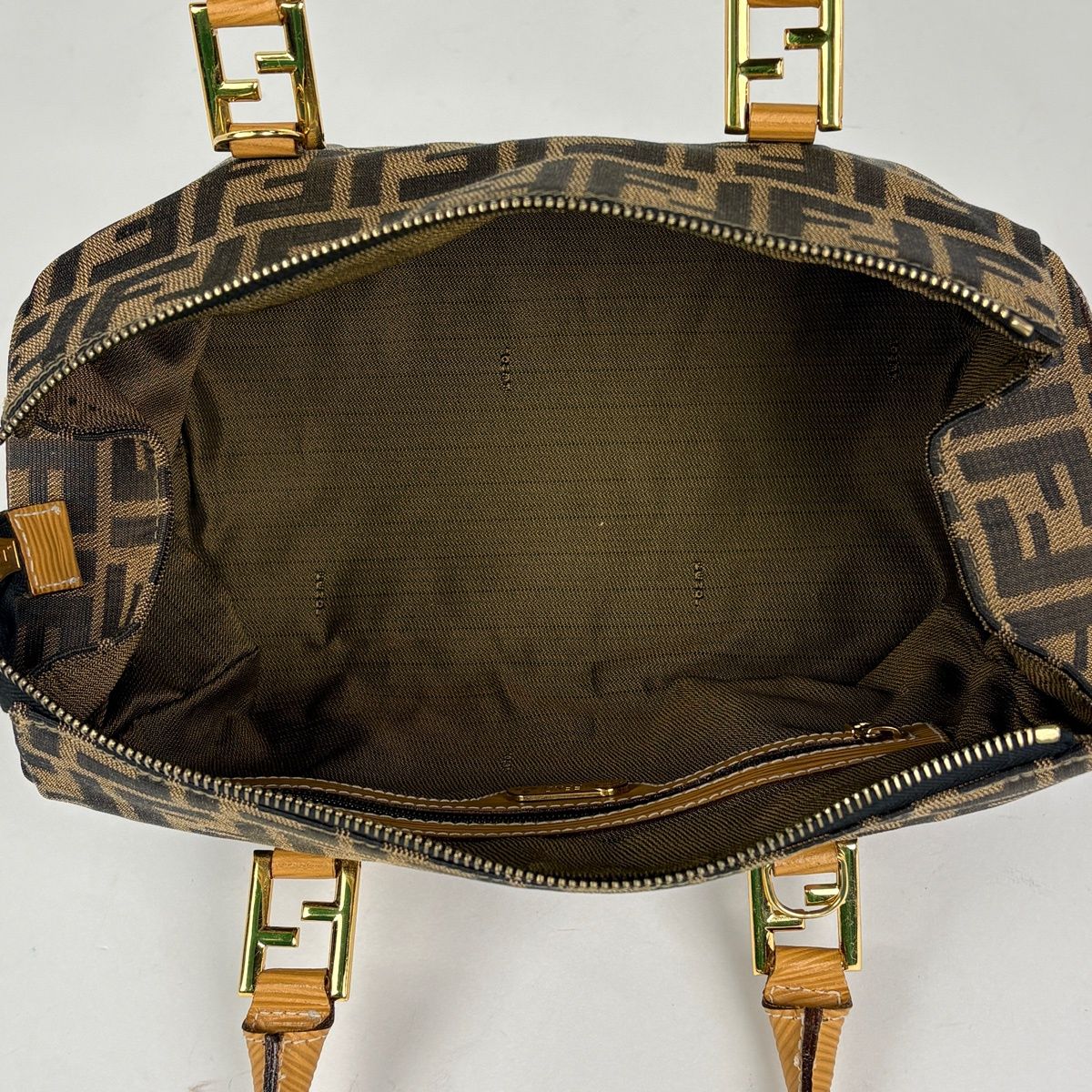 フェンディ FENDI ズッカ柄 ハンドバッグ 2WAY ハンドバッグ 