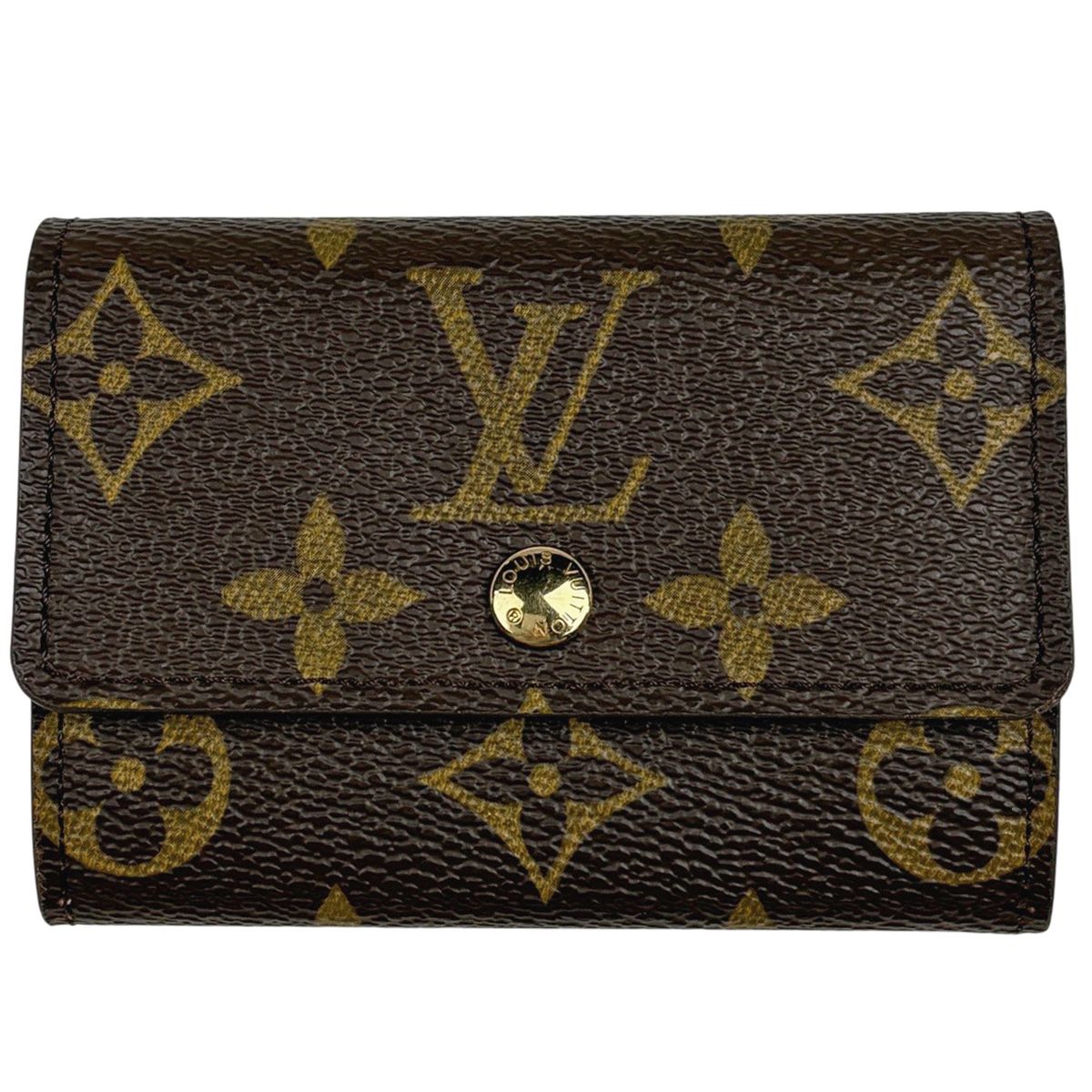 ルイ・ヴィトン Louis Vuitton ポルトモネ プラ コインケース モノグラム ブラウン M61930 レディース 【中古】