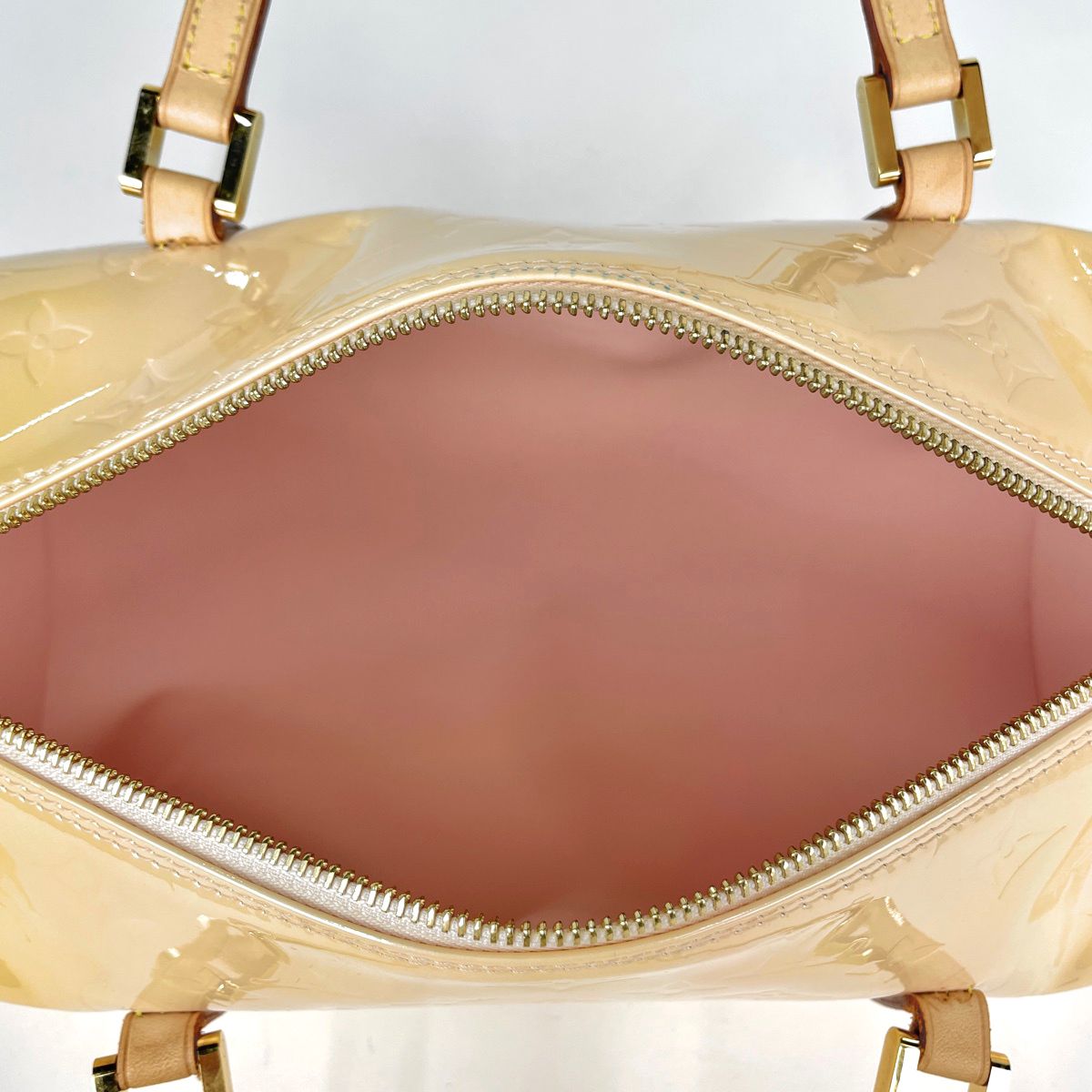 ルイ・ヴィトン Louis Vuitton ベッドフォード 筒型 エナメル 
