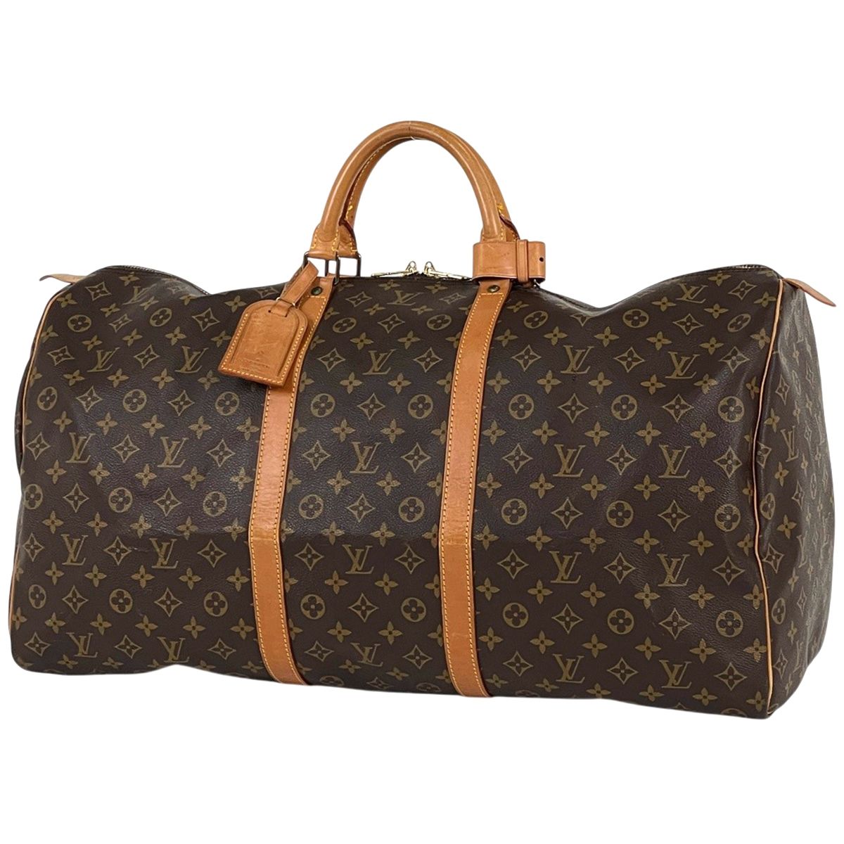 ルイ・ヴィトン Louis Vuitton キーポル60 ボストンバッグ モノグラム ブラウン M41422 レディース 【中古】