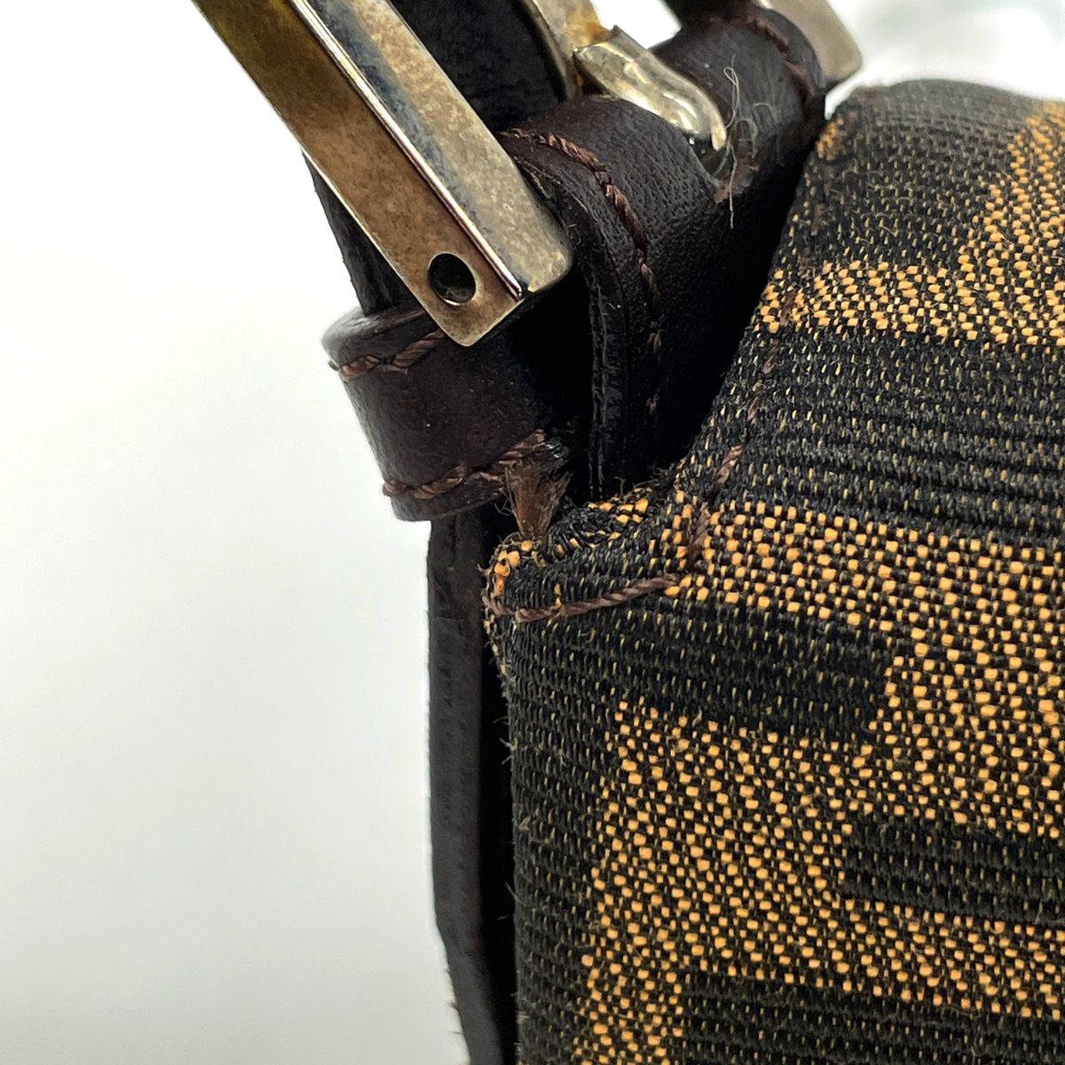 フェンディ FENDI ズッカ柄 マンマバゲット ショルダーバッグ 
