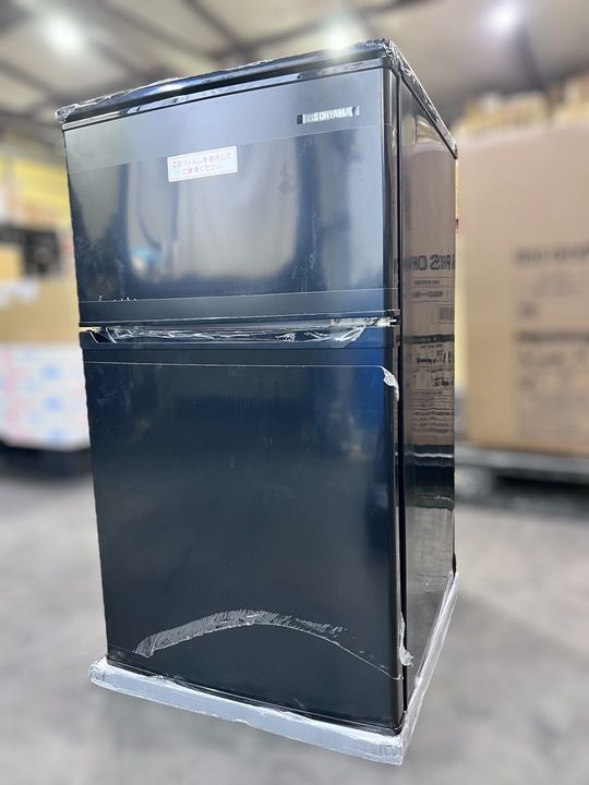【開封済・未使用品】アイリスオーヤマ 冷凍冷蔵庫 90L IRSD-9B-B ブラック 【開封済・未使用品】アイリスオーヤマ 冷凍冷蔵庫 90L IRSD-9B-B ブラック