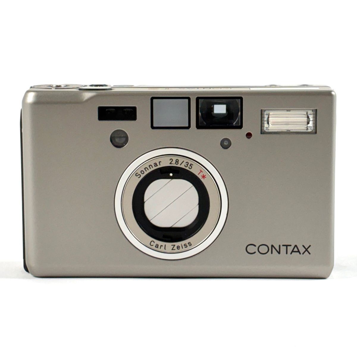 コンタックス CONTAX T3 チタンシルバー フィルム コンパクトカメラ 【中古】