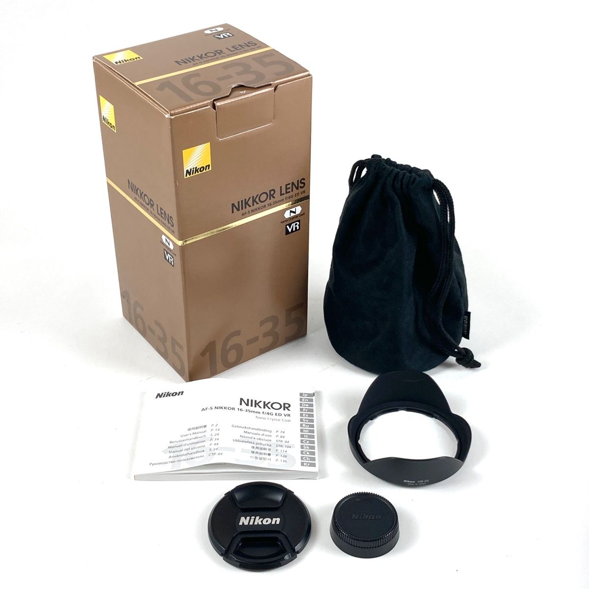 ニコン Nikon AF-S NIKKOR 16-35mm F4G ED VR 一眼カメラ用レンズ