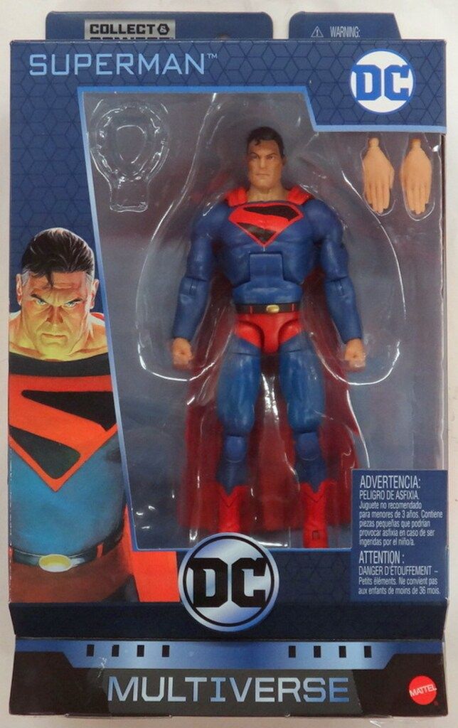 MATTEL LOBO / COLLECT & CONNECT DC COMICS KINGDOM COME SUPERMAN 6インチ
