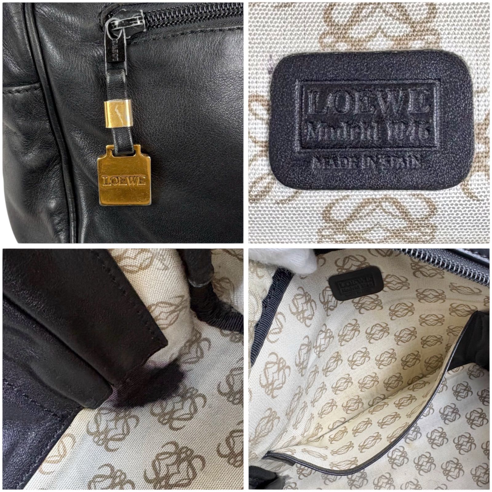 ロエベ LOEWE アナグラムロゴ クラッチバッグ セカンドバッグ マルチ