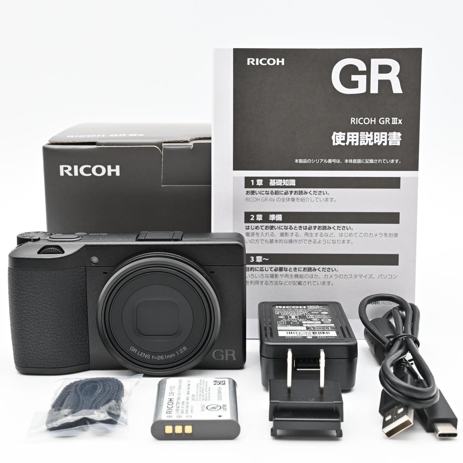 RICOH GR IIIx ショット数 89回 極上品 - メルカリ