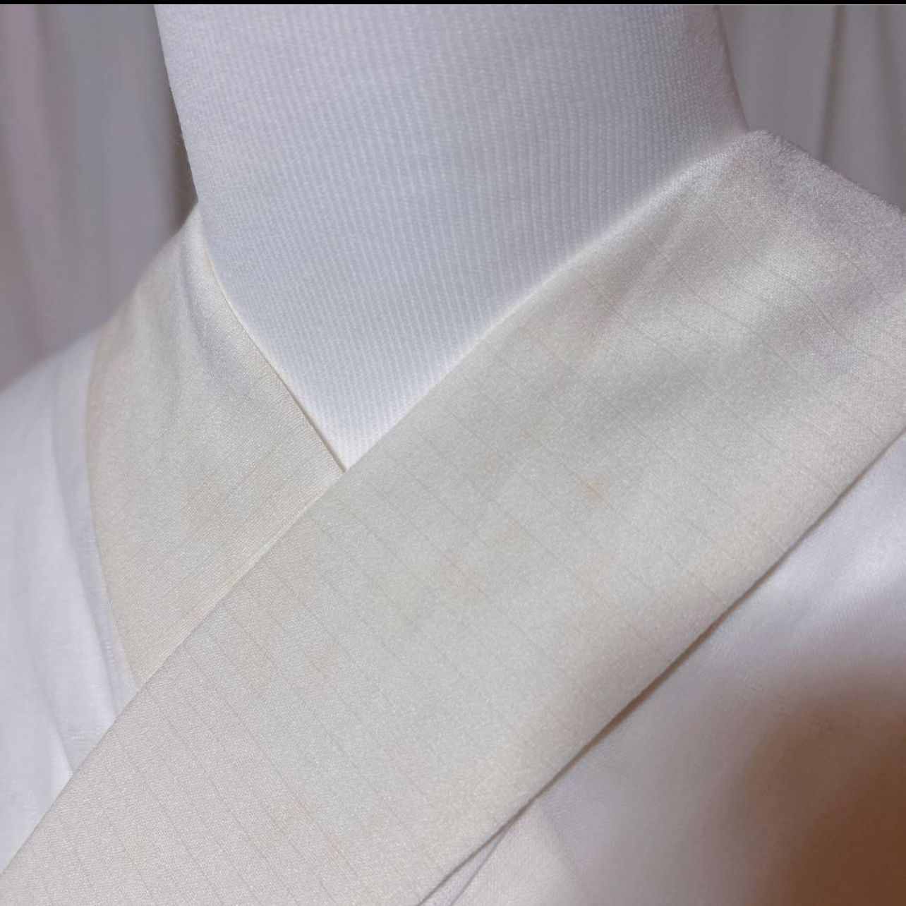 未着用 麻 夏用 長襦袢 本麻系 白 涼感 夏着物 裄65 美品 - メルカリ