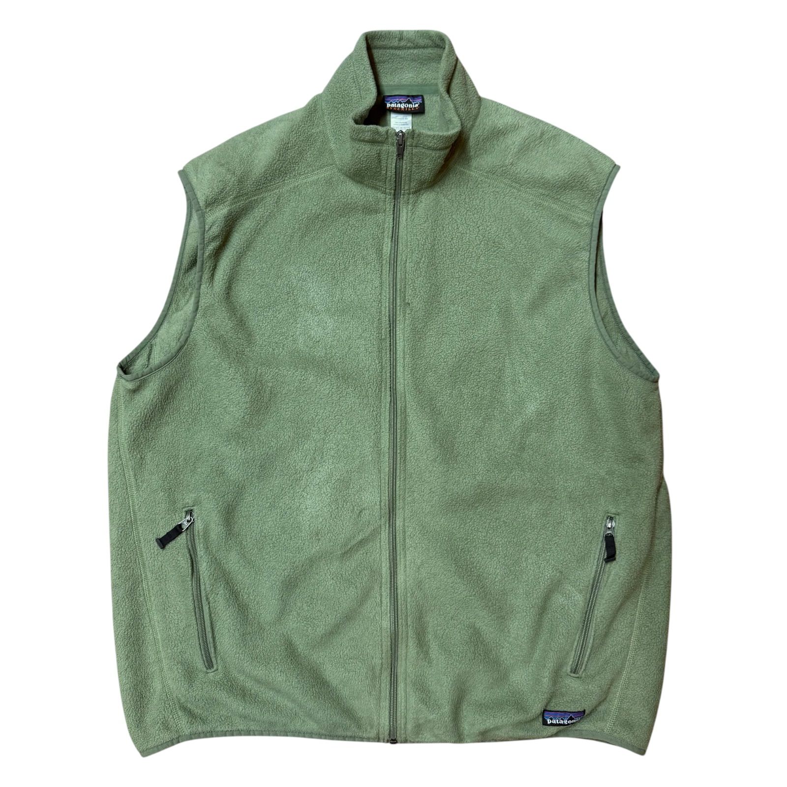 FA12 patagonia パタゴニア メンズ シンチラ オリーブ フリースベスト