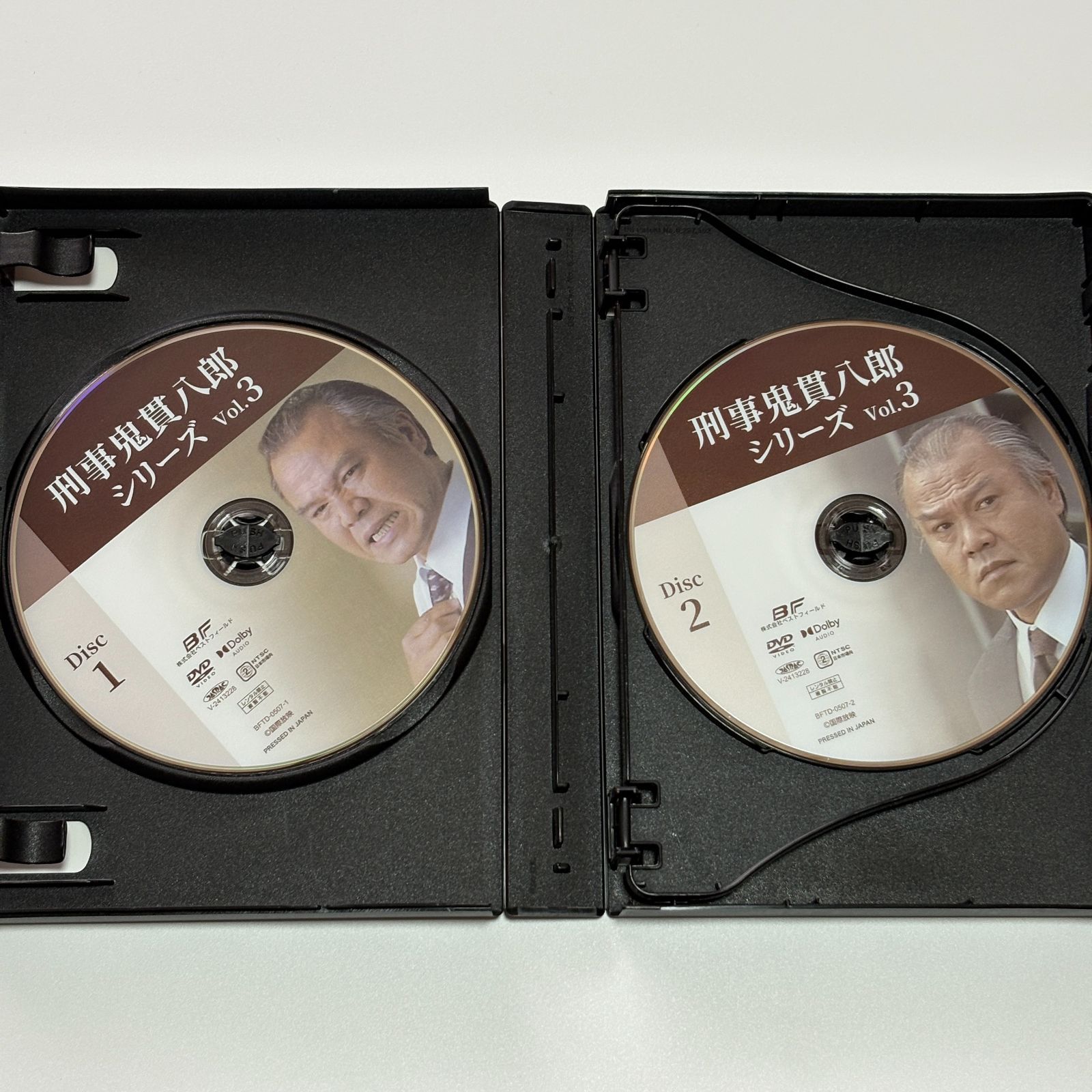刑事鬼貫八郎 シリーズ Vol.3 コレクターズDVD 大地康雄 推理ドラマ