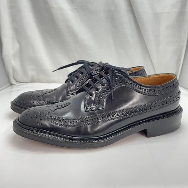 【中古】REGAL インペリアルグレード コードバン ウイングチップ 2113 サイズ25 1/2(約25.5cm) 黒[91]