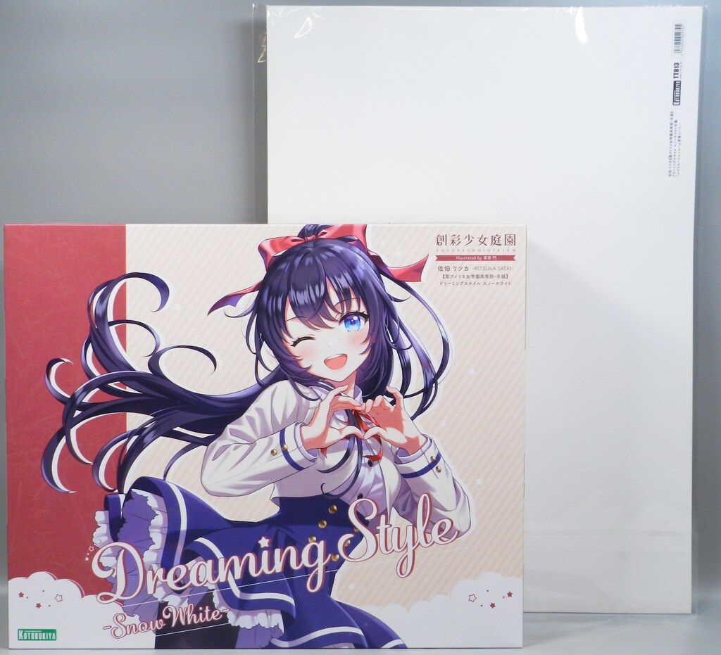 コトブキヤ 創彩少女庭園 ドリーミングスタイル スノーホワイト 佐伯リツカ【聖アイリス女学園高等部・冬服】　シート付