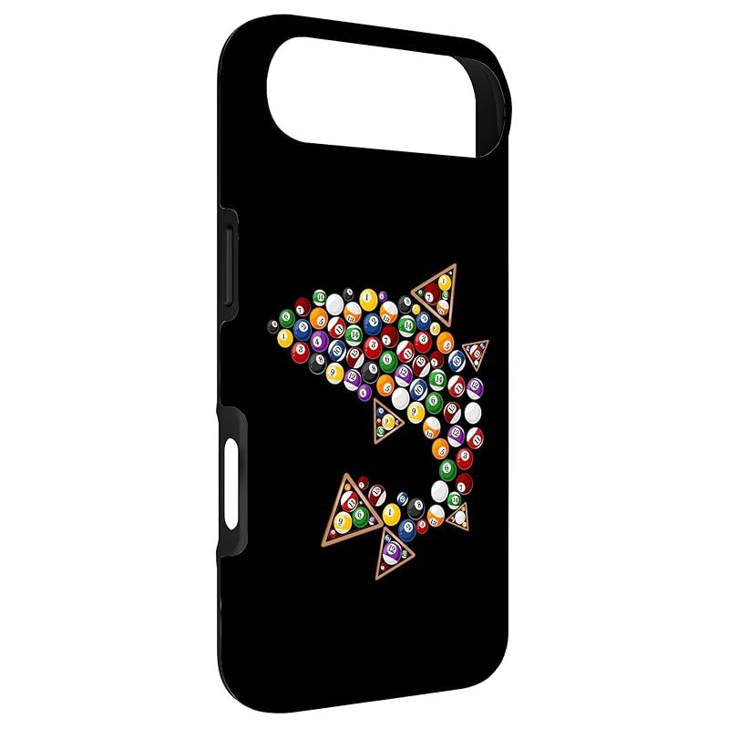 【新品】 ビリヤード プール サメ グラフィック スマホケース iPhone Air 用