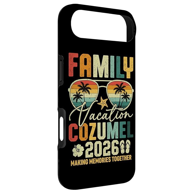 【新品】 家族旅行コスメル 2026 メキシコ旅行思い出 スマホケース iPhone Air 用