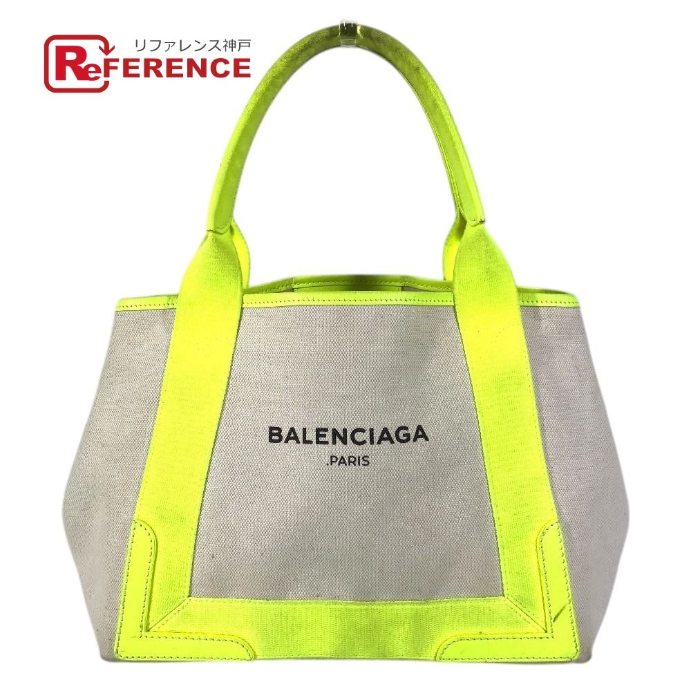 BALENCIAGA バレンシアガ ハンドバッグ ネイビーカバスS ネイビー 
