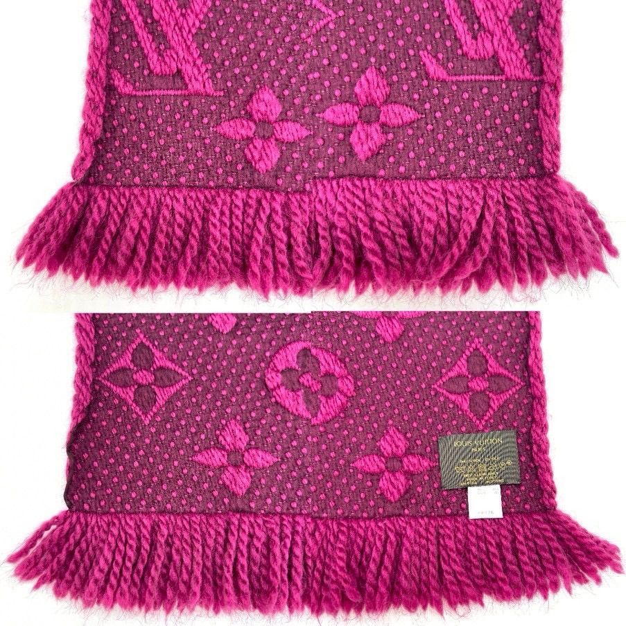 LOUIS VUITTON ルイヴィトン エシャルプ ロゴマニア マフラー