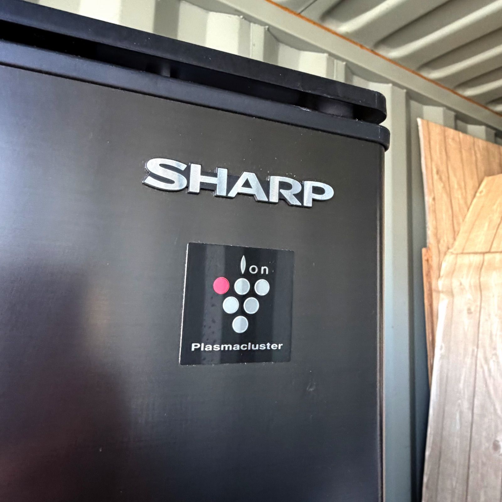 取付無料！高性能SHARP左右両開き ダークアッシュグレー3ドア冷蔵庫