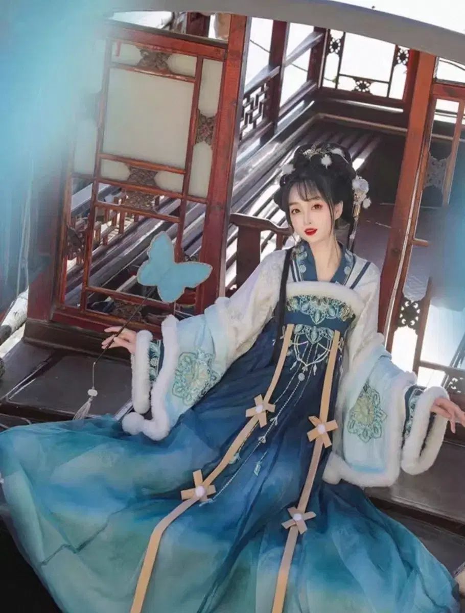 出品/靴 チャイナ服 フリーサイズ (古典中国風 仙女服 コスプレ)