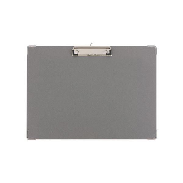 （まとめ） ボール用箋挟 4ヵ所角金具付 ヨコ型 CR-YSA4SN-GR 1枚入 〔×10セット〕