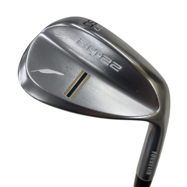 中古 フォーティーン RM-22 ニッケルクロムメッキ 50°&frasl;07° ウェッジ