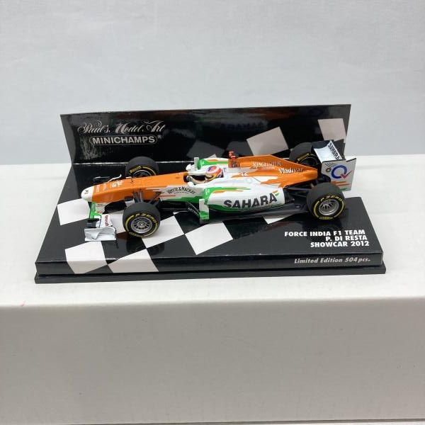 中古】ミニチャンプス Force India F1 Team Showcar 2012 Di Resta