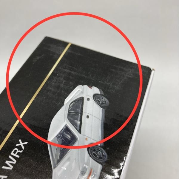 【中古】タカラトミー コレクションS賞 1/61 スバル インプレッサ WRX(ホワイト) ディスプレイケース付き 未開封品[97]