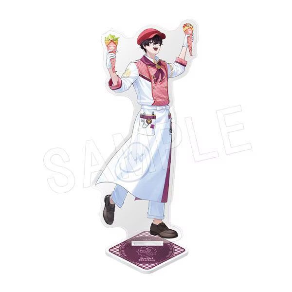 にじさんじ Oriens×マリオンクレープ 等身アクリルスタンド 佐伯