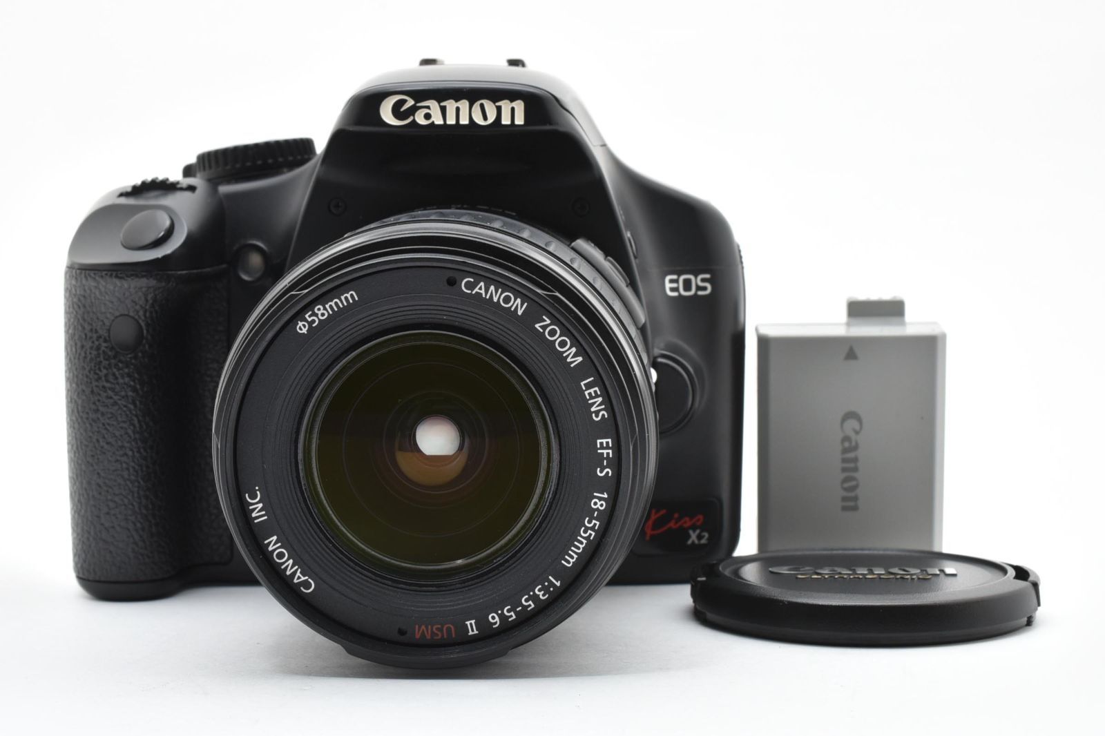 Canon EOS Kiss X2 デジタル一眼レフ シャッター数1300回 【公式通販】