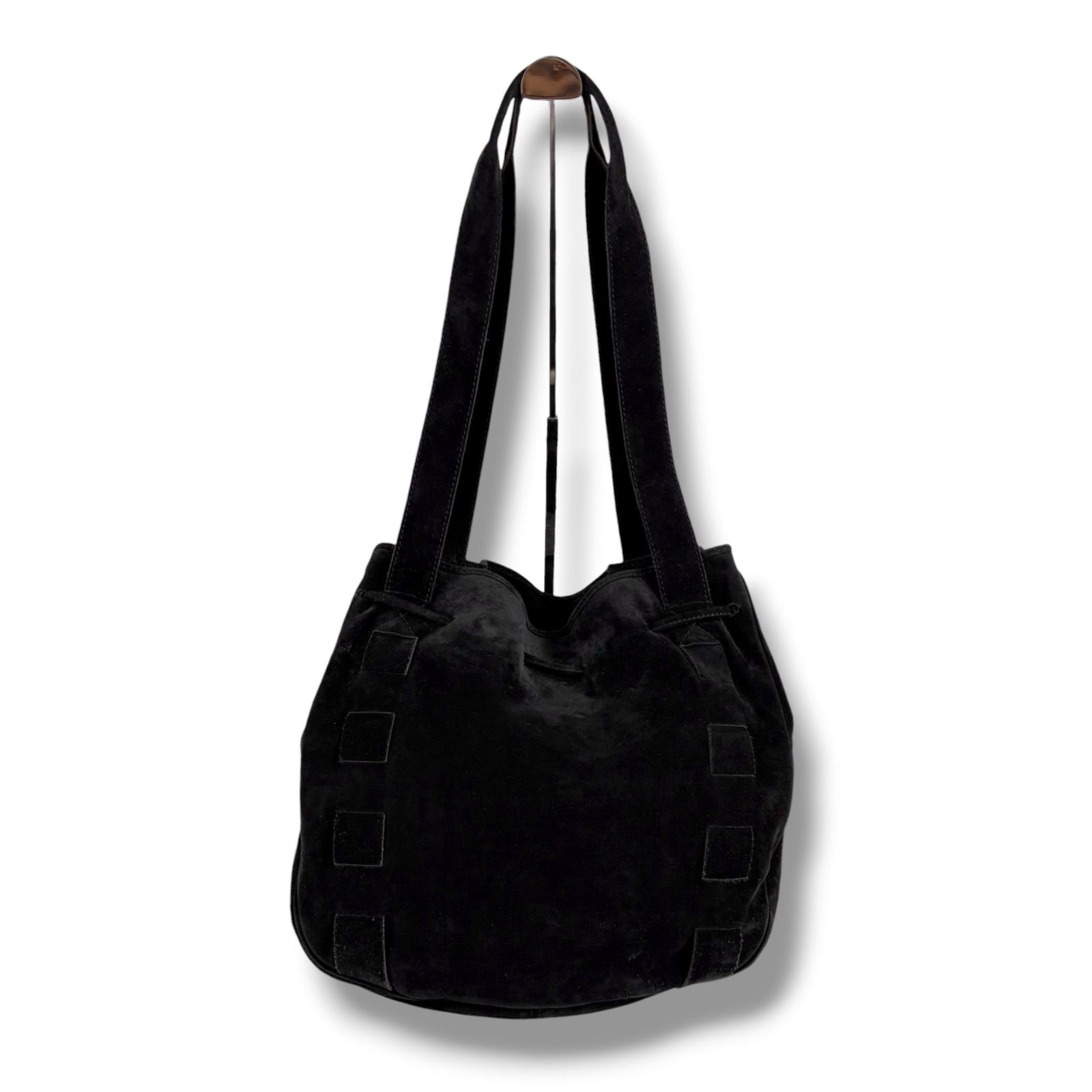 ボッテガヴェネタ BOTTEGA VENETA タッセル 巾着型 ショルダーバッグ 